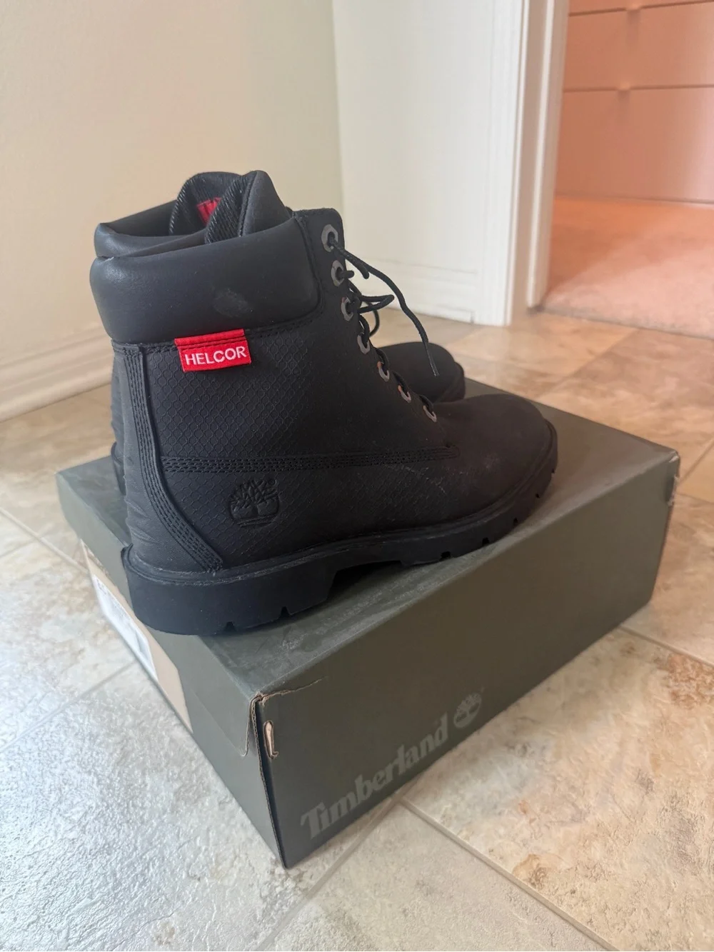 Timberland 6 in boot in black, men